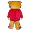 2019 Desconto fábrica bolos de desenhos animados Daniel Tiger Mascot Costume Daniele Tigere Mascot Costumes251U