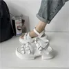 Plateforme slip-resistenta tofflor hus sandaler barn sommar kvinnor stövlar skor bekväma kvinnan sneakers sport deadlift xxw3 5