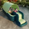 Sand Play Water Fun Toy Automatic Filling With Peng Children's Inflatable Swimming Pool Slide Large Awnings Naughty Fort Thickening 2023 231017