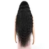 Perucas sintéticas 42 "onda solta peruca dianteira do laço cabelo sintético s para mulheres ombre loira água ondulado longo encaracolado cosplay 230227