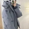 AMIS de coeur Love Heart Paris 22SS Capsule à capuche vers le bas Parkas Homme Femme Polaire Épaisse 90 Blanc Canard Puffer Coupe-Vent Hiver Chaud Pardessus Noir Gris Greatcoats