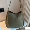 Classic Y Soft Hobo Fashion Barley Green Shoulder Bag Luxury Designer Handbags For Women Large Capacity Travel Package CSD23101810