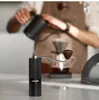 Moedores de café manuais MHW-3BOMBER Moedor de café manual com 24 configurações ajustáveis Máquina de café expresso de aço inoxidável 420 rebarbas Acessórios para acampamento doméstico 231018