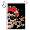 Andra evenemangsfestleveranser 1 st Halloween Mexikansk dag av den döda trädgårdsflaggan Sugar Skull Yard 231018