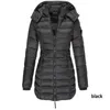 Women Down Parkas Winter Light Prostość fitness Slim Parka Jackets swobodne eleganckie herbaty z kapturem moda o temperaturze 231017