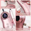 Nail Manicure Set Drill Professional Lathe Machine Mill For Electric Nails Sander Polisher Cutter File 35000rpm Gel Motor 231017