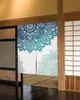 Curtain Mandala Gradient Japanese Door Curtains Bedroom Partition Kitchen Entrance Hanging Half-Curtains Doorway Decor Drapes