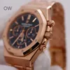 Audpi Royal Large Dial Oak Watch Mens Quartz Movement Watch Multifunction Wristwatch Epic Series 26320 Rose Gold Automatic Mechanical Swiss Famous Luxu WN-RLSE