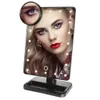 Kompakta speglar LED -lätt makeup spegellampa 10x förstoringsbatteri Vanity förstoringsglas smink mini bad kosmetisk badrum smart sugkopp 231018