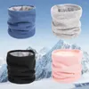 Sjaals Winter Sjaal Voor Vrouwen Mannen Dikker Wol Gebreid Buiten Warm Houden Snood Sjaals Ring Effen Kleur Ski Klimmen Nekwarmer