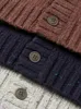 Männer Jacken 2023 Herbst Winter Übergroße Vintage Strickjacke Männer Warme Wollmischung Einreiher V-ausschnitt Gestrickte Pullover 231017