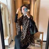 Kadın Kaşmir Uzun Eşarp Lüks Erkek Eşarplar Sonbahar Kış Dış Sıcak Şal Klasik Kahverengi Renkler Mektup Konforlu Yumuşak Peşminas