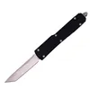 Toppkvalitet 8,86 tum Auto Tactical Knife D2 Satin Blade Zn-Al Alloy Handle Outdoor Camping Survival Knives With Nylon Bag