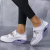 Slippers Sneaker Casual Shoes Woman Platform Summer Hollow Mesh Breathable Wedge Ladies Fitness Flats Plus Size 231017