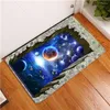 Dywany nordycki wszechświat planety dywan wejściowy do szafki na podłogę szafki podłogowe maty szafki sypialnia kuchnia dywan dekoracja domu 3D wzór portier