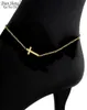 ICFTZWE moda kostka stali nierdzewnej akcesoria dla kobiet stylowe złote srebrne szczęściarze dla kobiet najlepsze prezenty 6363170