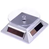 360 Rotating Turn Table Plate Solar Power For Watch Phone Jewelry Display Stand MX200810242A