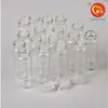 2ml Mini Glass Bottles Pendants With Cork or Rubber Stopper Small Bottle Decoration Crafts Vials Jars Gift DIY 100pcsgood qty Nrshw