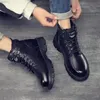 Motorcycle Men's High-top Ankle 568 Waterproof and Fashion Boots Leather Shoes Men Casual Boot Bota Masculina 231018 971