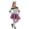 Cosplay Salaillif Girls Zebra Costume Kids Tiger Tiger Child Tigress Cosplay Halloween Costume Purim Pink Cat Face Sukienka 231017