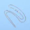 Pendants S925 Sterling Silver Whip Chain Japan And South Korea Single Personalized Collarbone Without Pendant