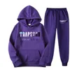 Renkli Erkek Desinger Hoodies Trapstar Hoodie Swearpants Trailsuit Womens Leisure Sports Seti Kırmızı Siyah Kaplan Kafası Sweatshirts Pantolon Takım Büyük Boy S-3XL