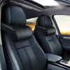 Cojines de asiento Venta caliente PU Cuero Auto Coche Cuello Almohada Memoria Espuma Almohadas Cuello Resto Asiento Reposacabezas Cojín Cojín Accesorios para automóviles Q231018