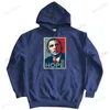 Hoodies masculinos unissex outwear homens barack obama esperança poster clássico homem marca zíper outono com capuz