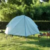 Zelte und Unterstände Outdoor-Camping Off-the-Ground-Zelt Einzelperson Einfach zu verstauendes tragbares Anti-Mücken-Angelzelt aus Aluminiumlegierung Regensicheres Angelzelt 231018