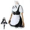 Anime CHIAMATA DELLA NOTTE Nanakusa Nazuna Costume Cosplay Aldult Unisex Fresco Mantello Giacca Protesi Parrucca Loli Cameriera Halloween Suitcosplay