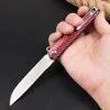 Акция CK820 Складной нож Flipper 8Cr13Mov Атласное лезвие Drop Point Ручка из алюминиевого сплава На открытом воздухе Кемпинг Туризм EDC Карманные складные ножи с розничной коробкой