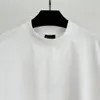 デザイナーショートスリーブバレンシガンファッションTシャツメンズプラスティーポロスTシャツラウンドネック刺繍と印刷されたポーラースタイルの夏の摩耗