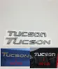 Para Hyundai Tucson Traseiro Tronco Porta Traseira Emblema Emblema Placa de Identificação Cromada Adesivos 5460617
