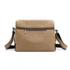 Einkaufstaschen Retro Canvas Umhängetasche Herren Reise Messenger Handtasche Wandern Umhängetasche