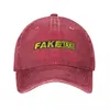 Ball Caps Vintage Washed Cotton Retro Fake Taxi Baseball Dad Summer Autumn Snapback Cowboy Hats Cap