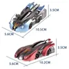 Diecast Model 2 4G Anti Gravity Wall Crimbing RC Car Electric 360回転スタントアンチグラビティマシンオートおもちゃリモコン231017