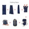 Sleeping Bags Outdoor Envelope Sleeping Bag Mini Ultralight Multifunction Travel Bag Hiking Camping Sleeping Bags Nylon 190 * 75cm lazy bag 231018
