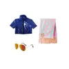 Anime Nico Robin Cosplay Costume Dress Outfits Nico Robin Wig Glasses Suit for Girl Halloween Carnival Party Costumescosplay