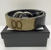 2023 Mannen Mode Riem Luxe Mannen Ontwerpers Vrouwen Jeans Riemen Snake Grote Gouden Gesp Maat 105-125 Cm Met doos