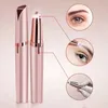 Eyebrow Trimmer Women Electric Eyebrow Trimmer Multifunction USB Recharge Face Hair Removal Epilator Pen Shaver Painless Eyebrow Razor 231017