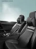 Coussins de siège Coussin de soutien de taille de protection de cou de retenue de tête de cou de voiture coussin de mousse de mémoire respirant de voiture oreiller de taille de voiture universel Q231018