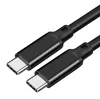 Type-C Male to Male Data Cable 100W5A 빠른 충전 칩 USB3.20 Gen2 이중 남성 공개 대중 4K 프로젝션 비디오 케이블