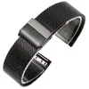 Watch Bands 304 Stainless Steel Mesh Strap 20mm Milanese Watchbands Quick Release Band Fashion Silver Wrist Belt Bracelet