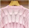 Womens Knits Tees Outono Inverno 150kg Plus Size Suéteres com Pearl Singe Peito Casual Fino Knit Cardigan Mulher Grande Tricô Suéter 231017