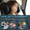 Sitt kuddar Bilstolens nackstöd Kudde Justerbar bil Sleep Side Huvudstöd Travel Rest Memory Pillow Auto Neck Support Pillow for Kids Q231018