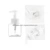 Packing Bottles Wholesale 250Ml Plastic Soap Dispenser Bottle Square Shape Foaming Pump Bottles Mousses Liquid Foam Packing Office Sch Otove