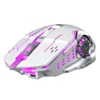 Mice FOR Tetikus Tanpa Wayar 2.4G Wireless Gaming Rechargeable Mouse Mute Colorful Silent LED Backlit USB Optical