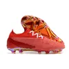 أحذية كرة القدم عالية الكاحل Phantom GX Elite FG Bootball Boots Long Training Training Cleats بالجملة