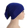 Cycling Caps Slip On Pre Tied Head Scarves Women Headwear Turban Wrap Headscarf For Girls Cap