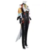 Jeu Genshin Impact Genshin Impact Shenhe Costume de Cosplay Shenhe combinaison perruque Shen He Genshin costumes de combat Cosplay Anime tenuescosplay